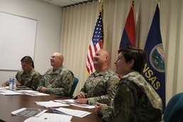 Kansas, Armenian leaders talk military models in partnership exchange