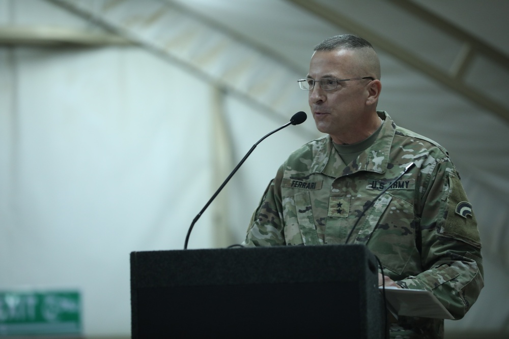 Transfer of Authority Ceremony for the 30th Armored Brigade Combat Team and the 2nd Brigade Combat Team 1st Armored Division