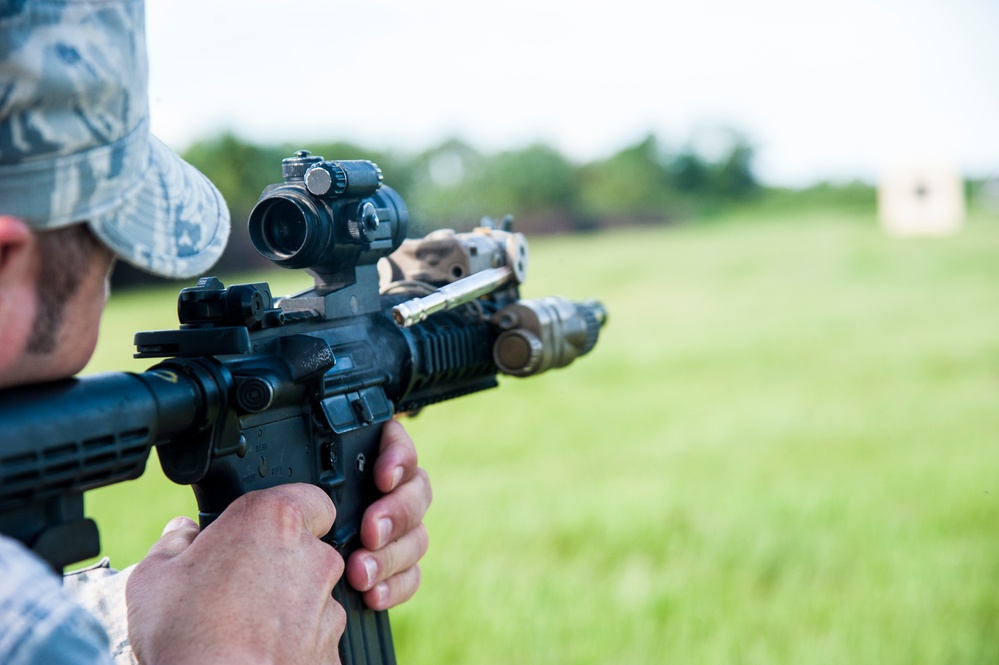927th Security Forces Squadron training