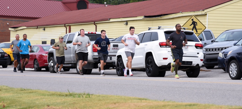 117 ARW Participates in Suicide Prevention and Awareness Run