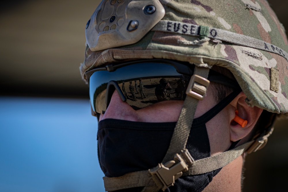 Infantry Advanced Leaders Course M240B training