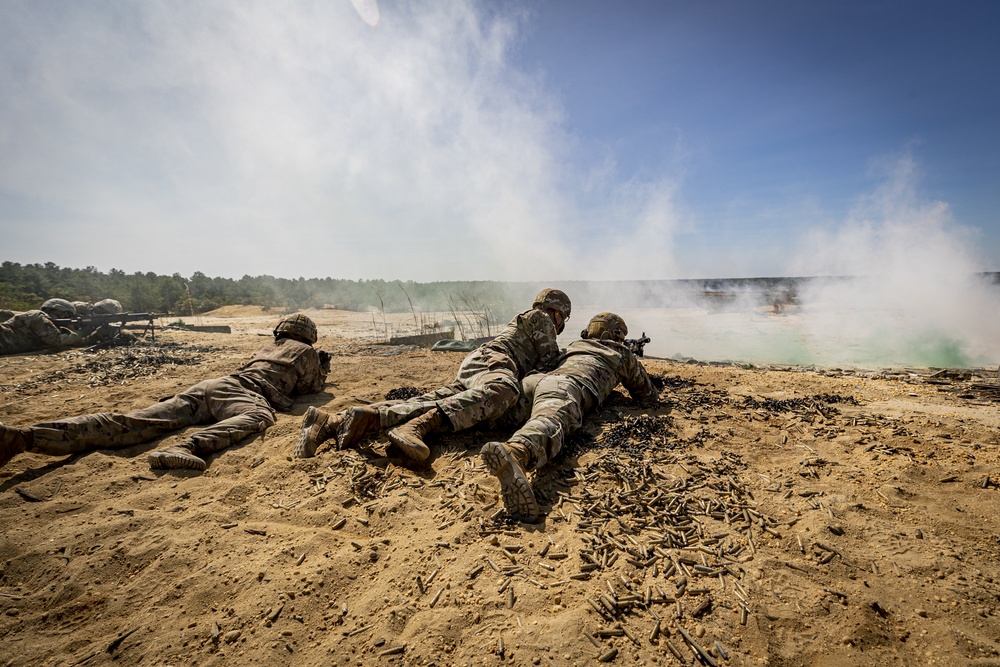 Infantry Advanced Leaders Course M240B training