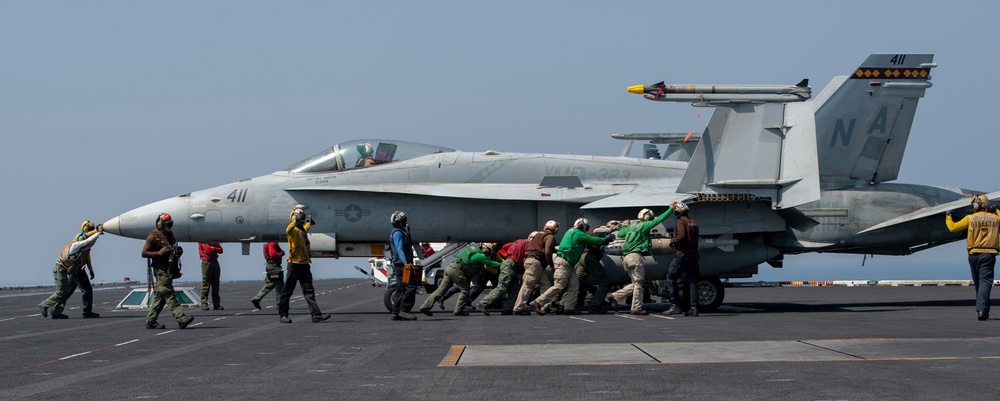 Sailors Conduct Flight Operations
