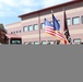 First women to pass the battalion colors in change of command ceremony in the Iowa Army National Guard