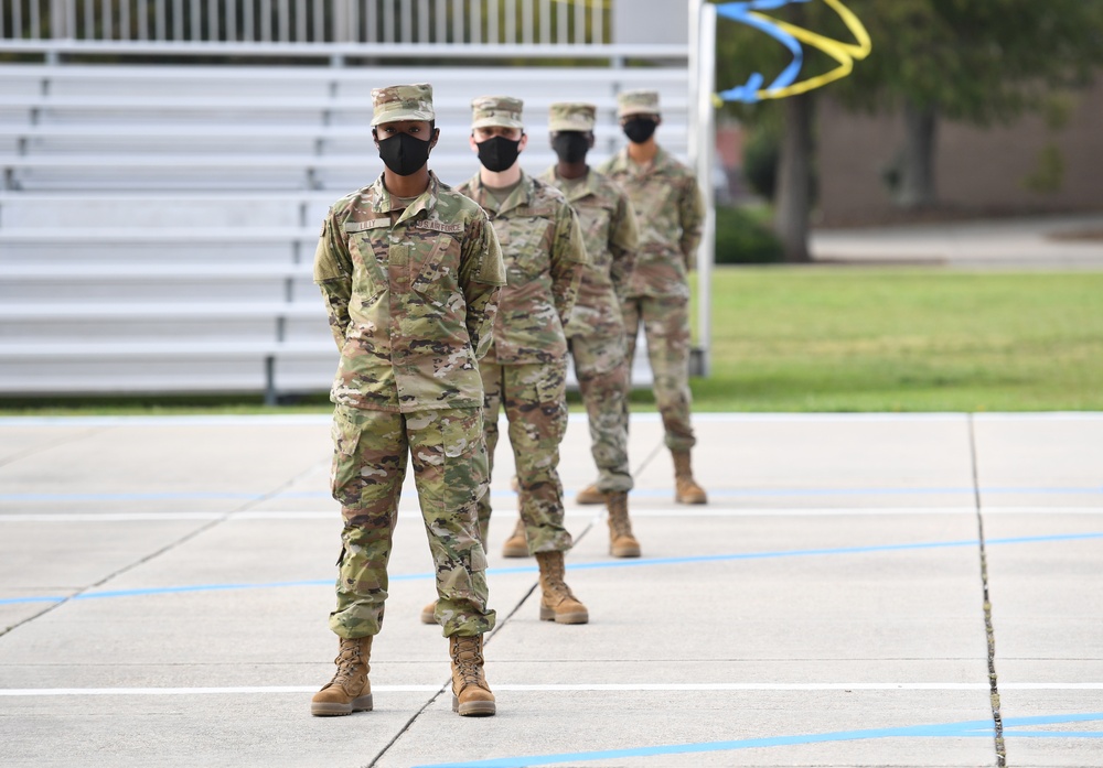 Keesler BMT graduation ceremony September 18, 2020