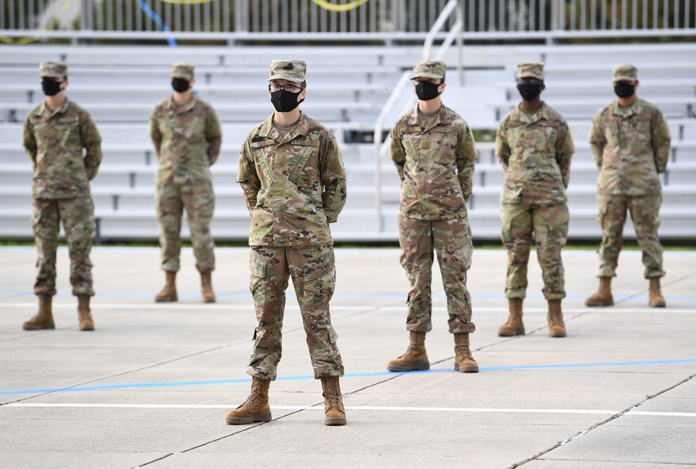 Keesler BMT graduation ceremony September 18, 2020