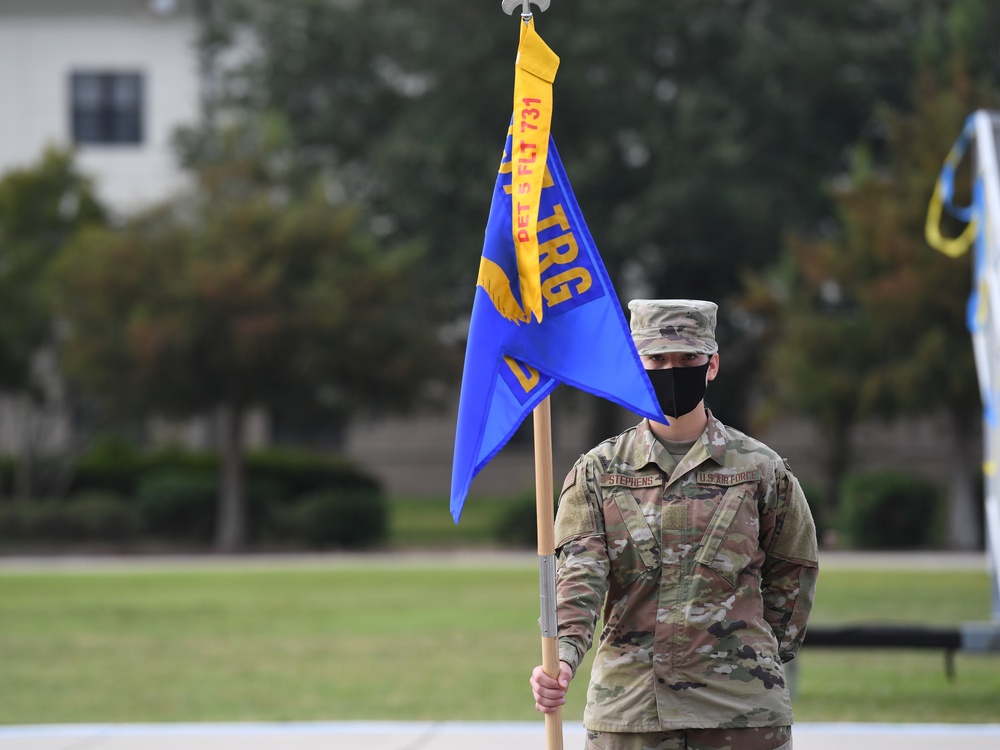 Keesler BMT graduation ceremony September 18, 2020