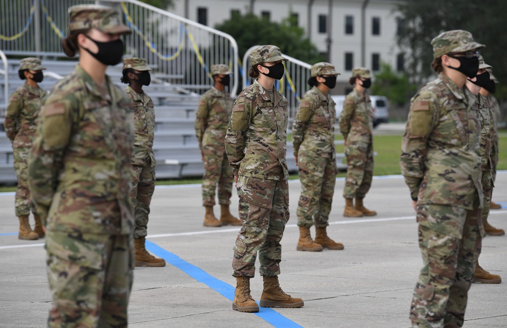 Keesler BMT graduation ceremony September 18, 2020