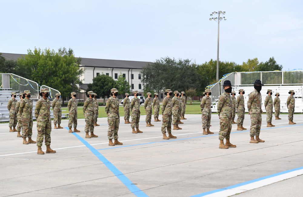 Keesler BMT graduation ceremony September 18, 2020