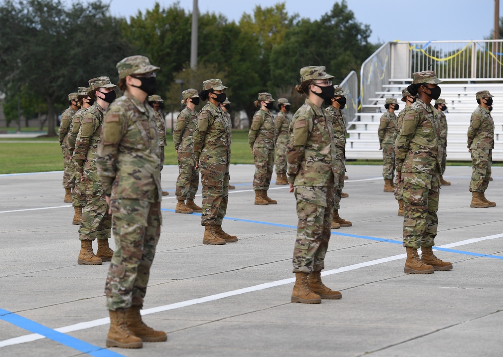 Keesler BMT graduation ceremony September 18, 2020