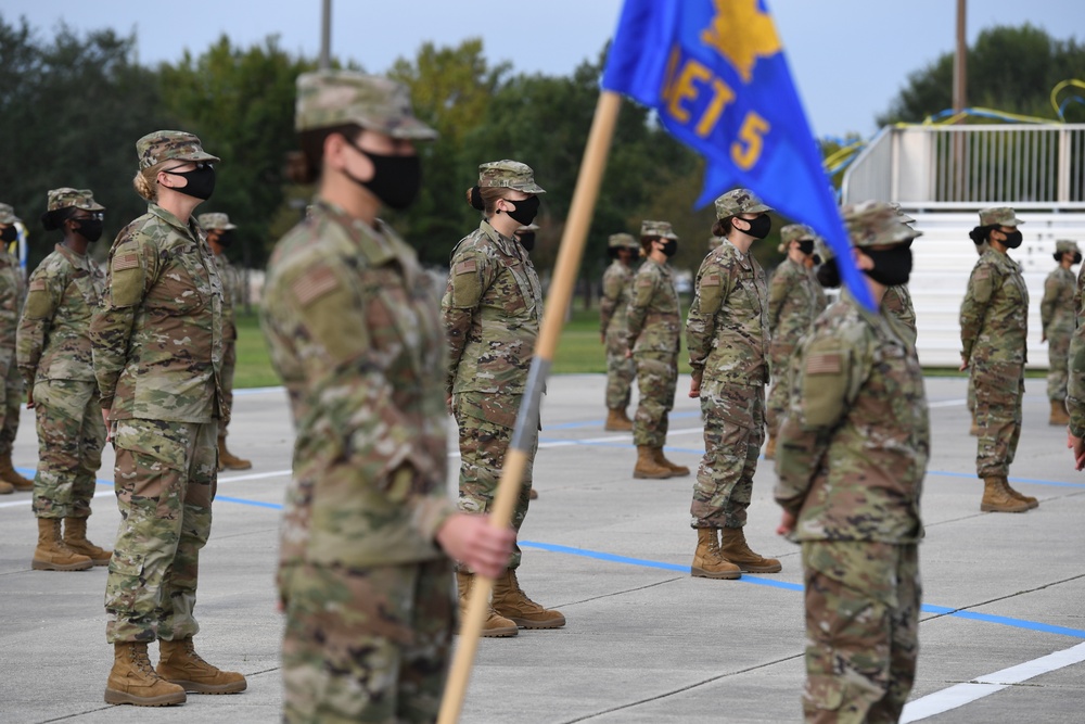 Keesler BMT graduation ceremony September 18, 2020