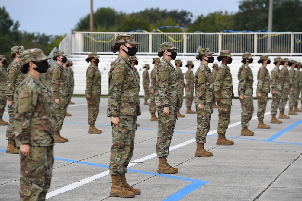 Keesler BMT graduation ceremony September 18, 2020