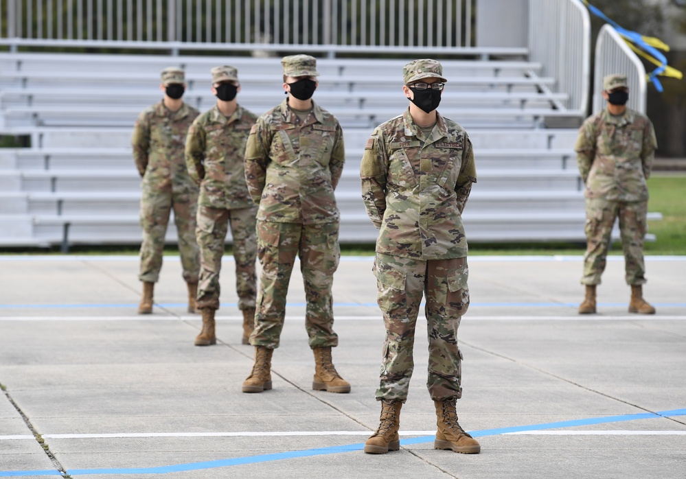 Keesler BMT graduation ceremony September 18, 2020