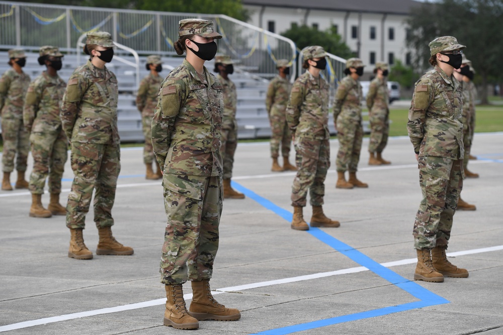 Keesler BMT graduation ceremony September 18, 2020