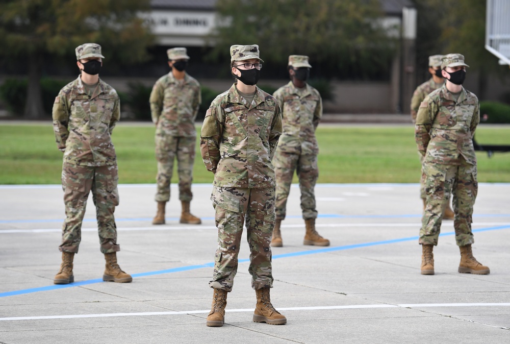 Keesler BMT graduation ceremony September 18, 2020