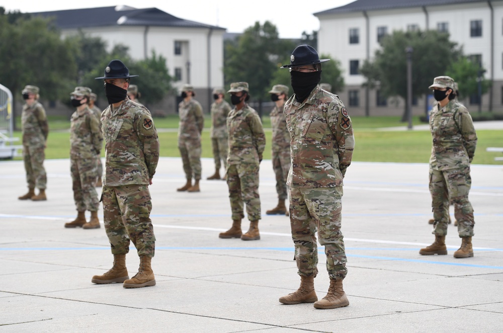 Keesler BMT graduation ceremony September 18, 2020