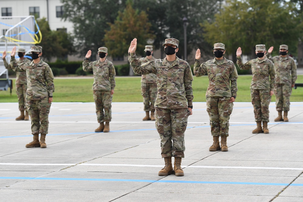 Keesler BMT graduation ceremony September 18, 2020