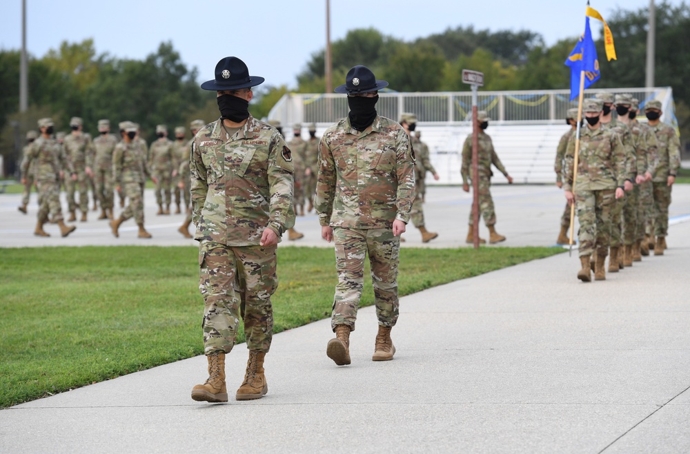 Keesler BMT graduation ceremony September 18, 2020