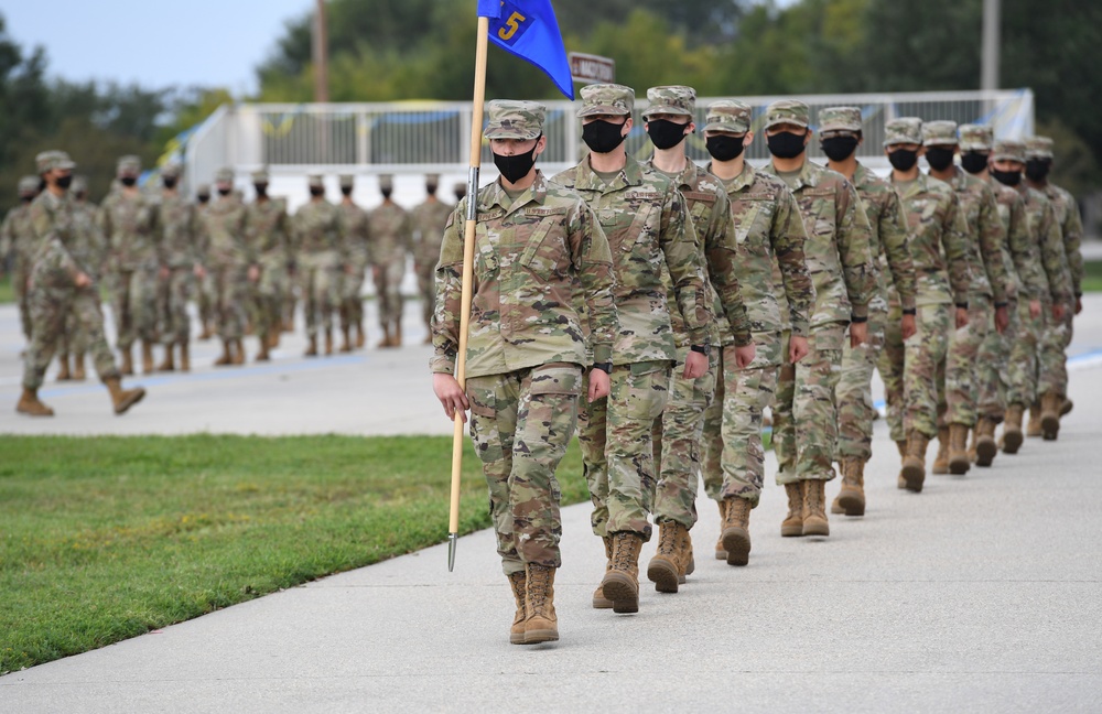 Keesler BMT graduation ceremony September 18, 2020