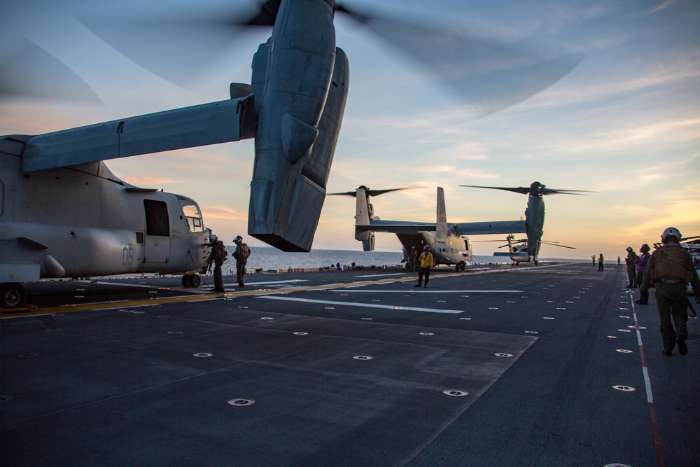 VMM-262, 31st MEU Flight Ops