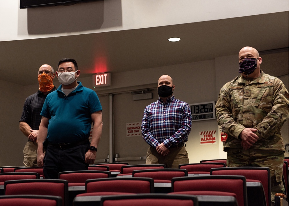 Cyber-defense graduation ceremony