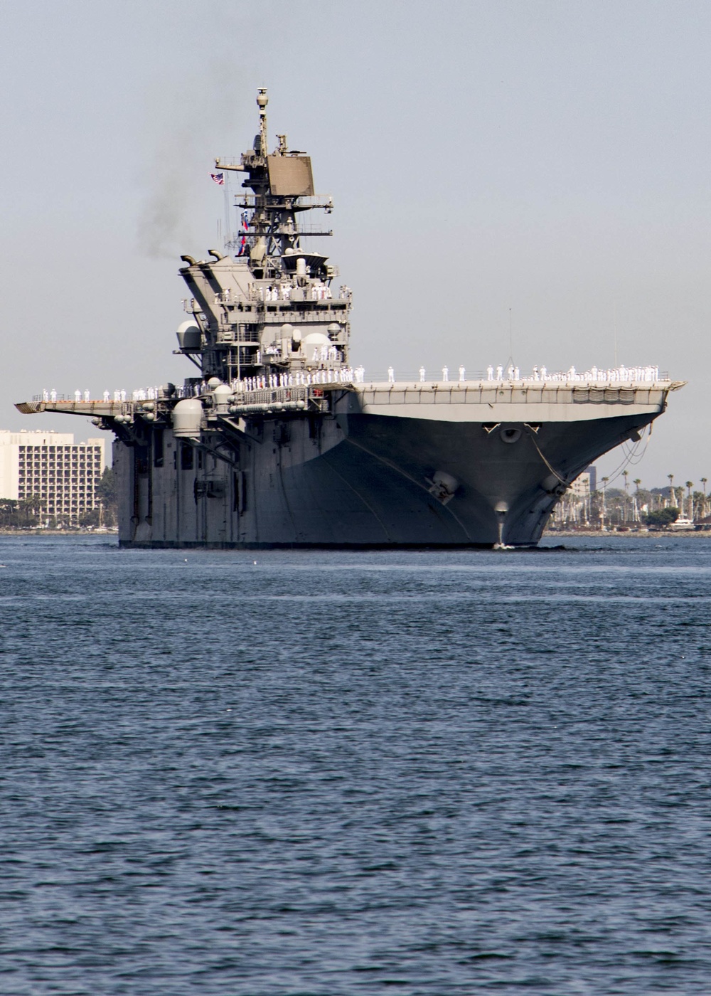 Tripoli arrives in San Diego