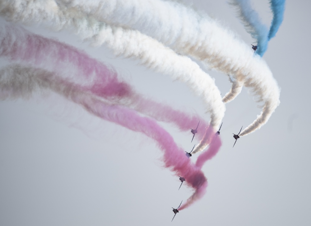 Fly-past marks 73 years of airpower and partnership