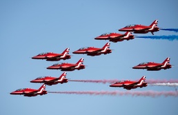 Fly-past marks 73 years of airpower and partnership