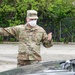 Missouri Airmen provide traffic management at COVID testing site