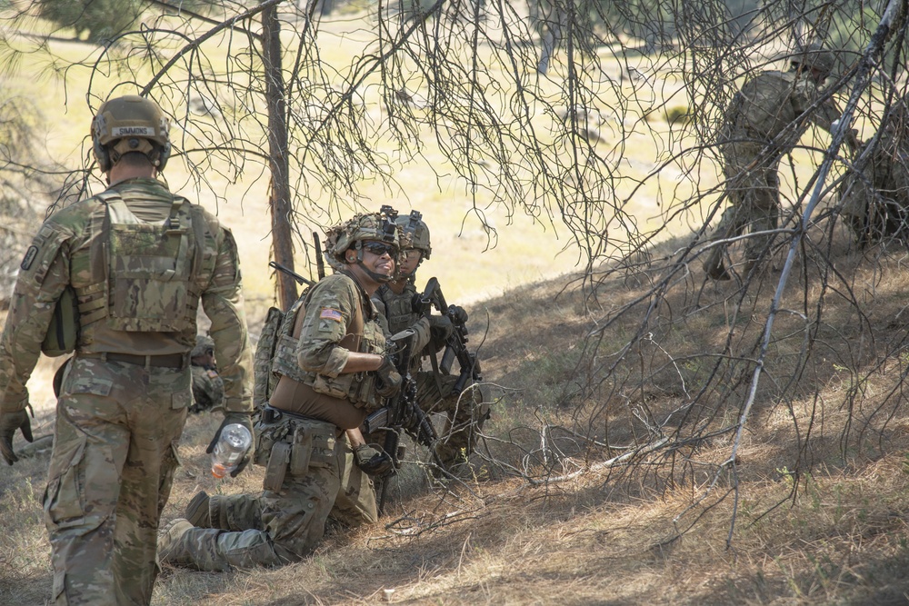 184th Infantry conducts squad live fire