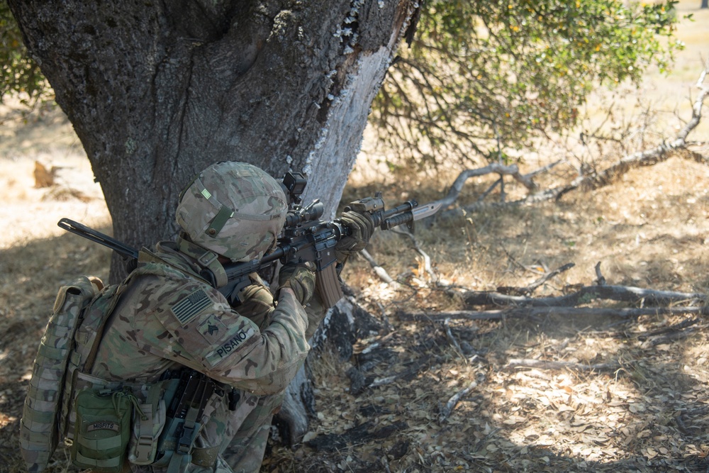 184th Infantry conducts squad live fire