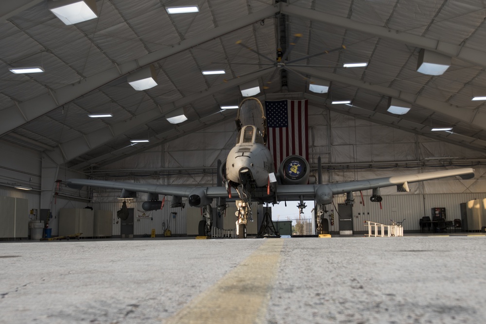 Keeping A-10s ready, day or night