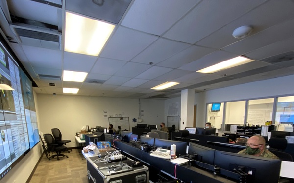 The Cal Guard’s Joint Operation Center—where the mission never ends