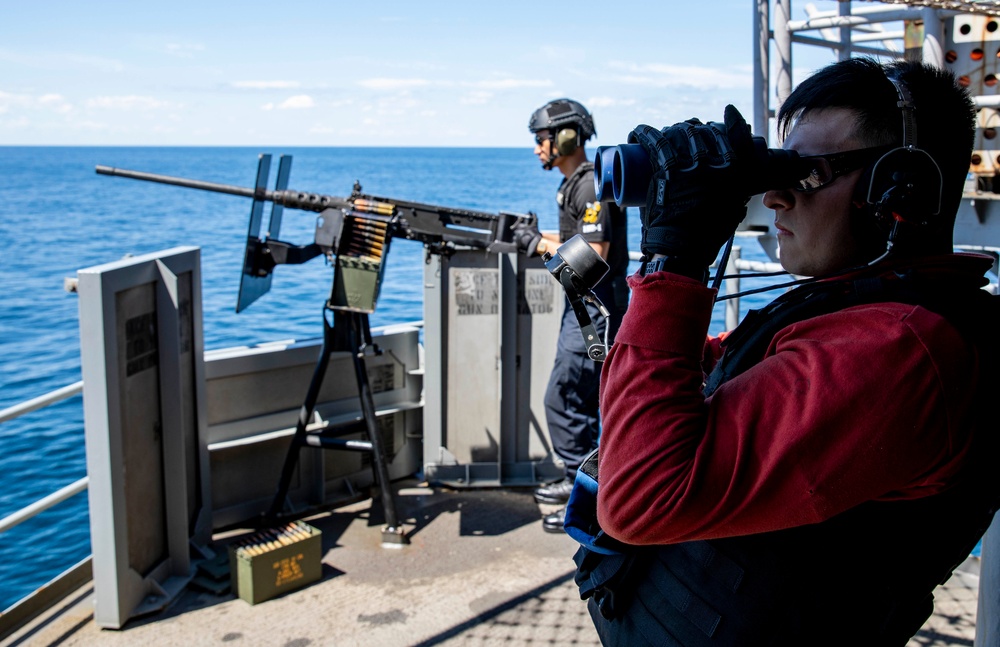 USS Wasp Operations at Sea