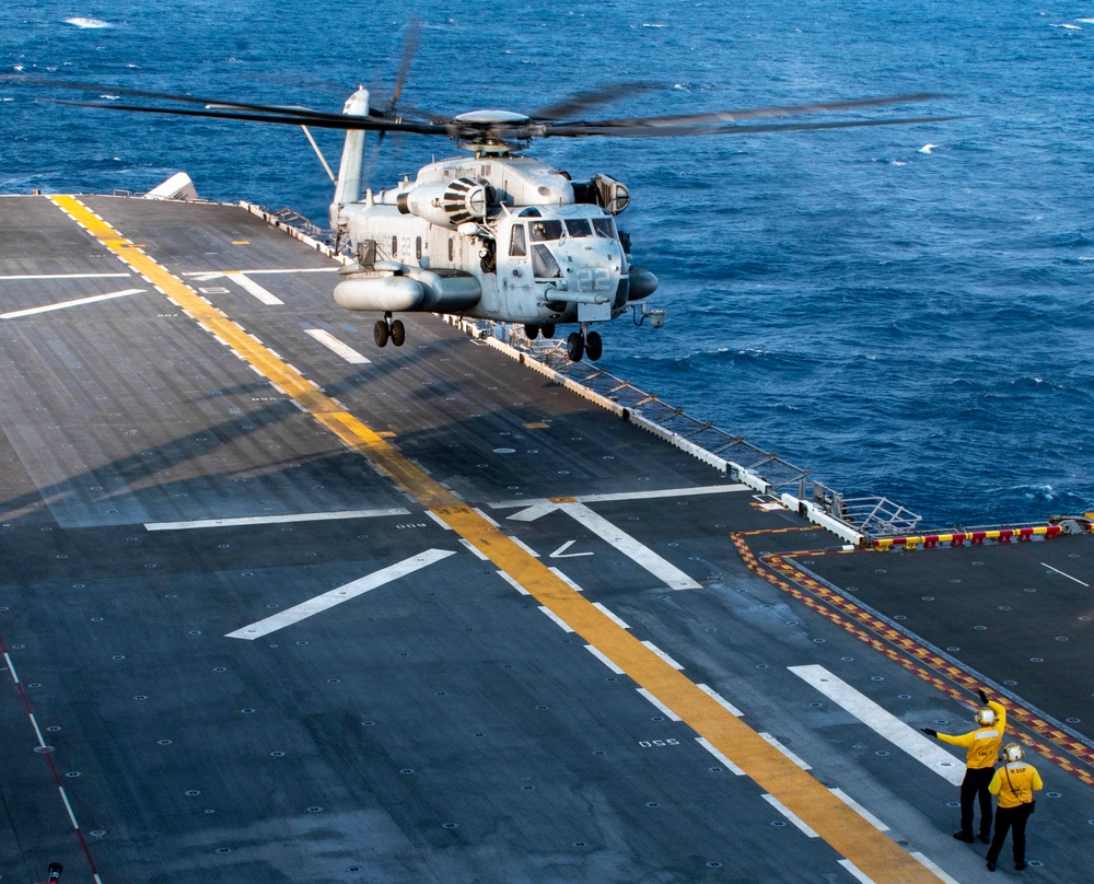 USS Wasp Flight Operations