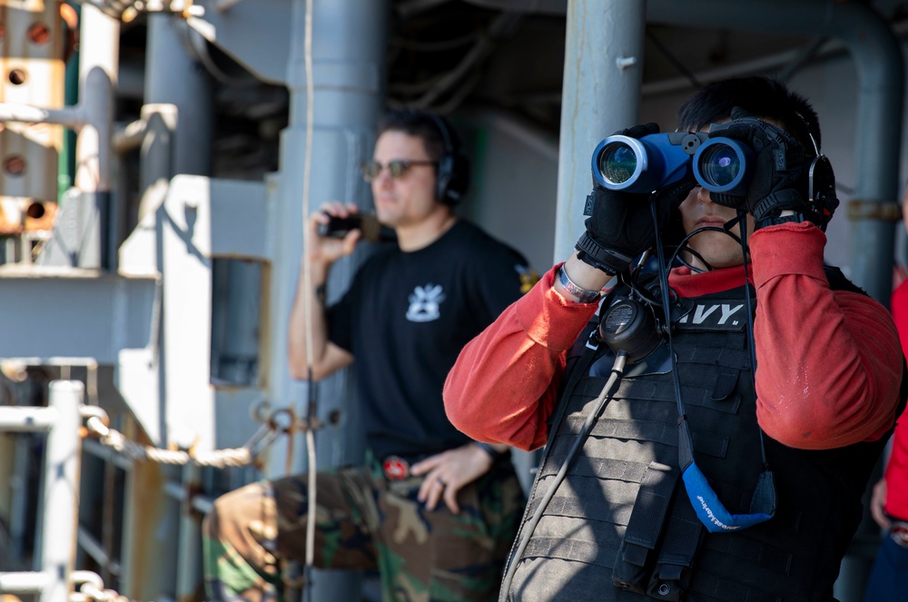 USS Wasp Operations at Sea