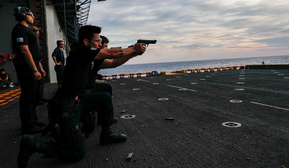 USS Wasp Operations at Sea