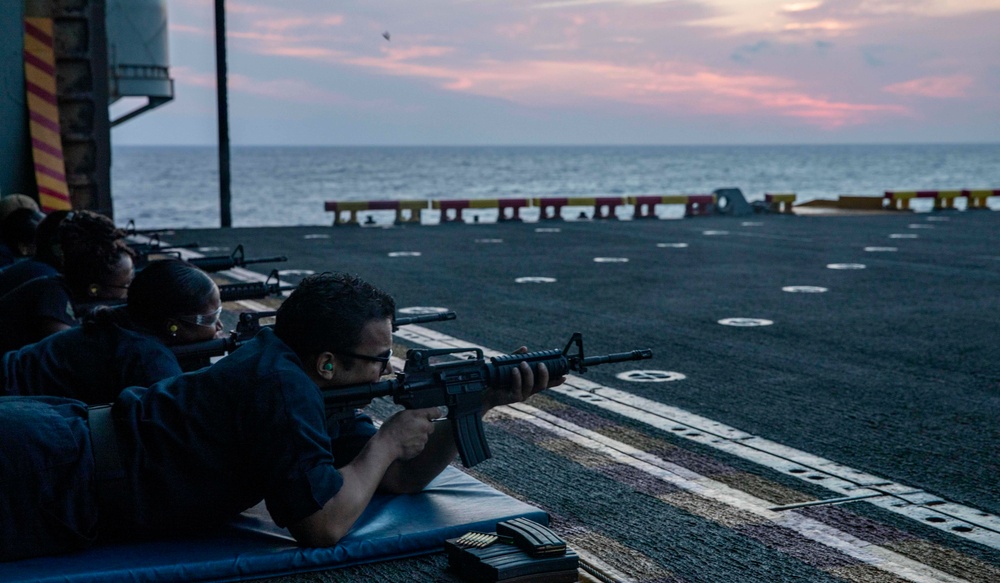 USS Wasp Operations at Sea