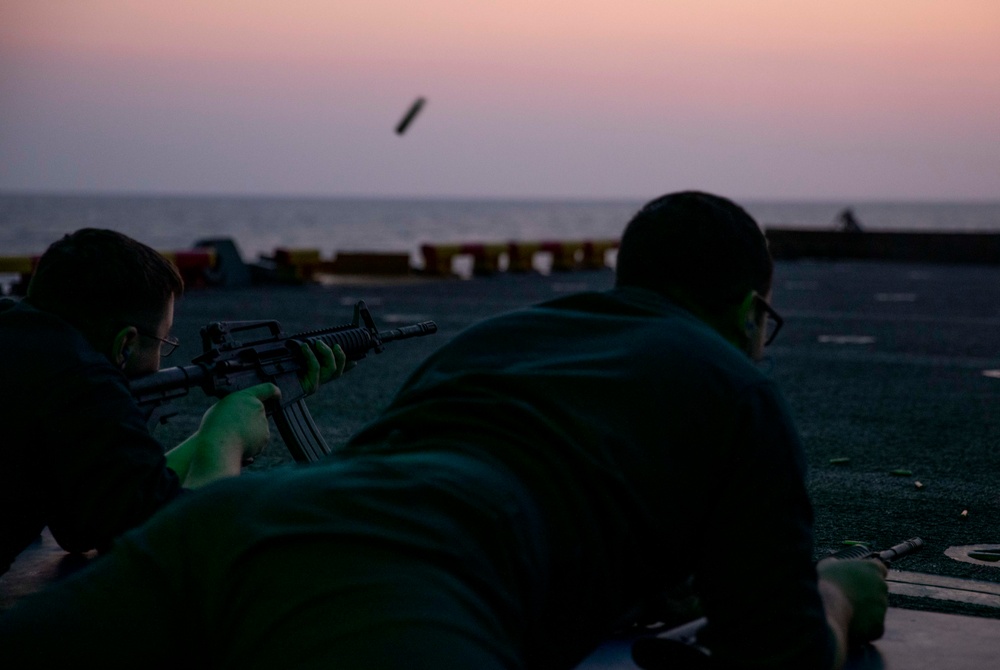 USS Wasp Operations at Sea