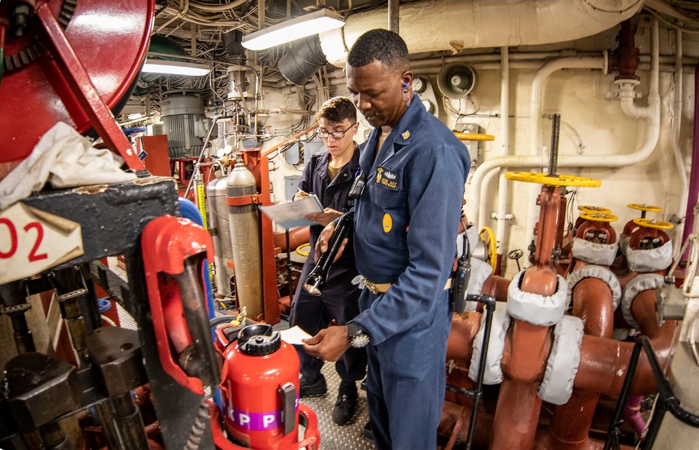 USS Wasp Operations at Sea