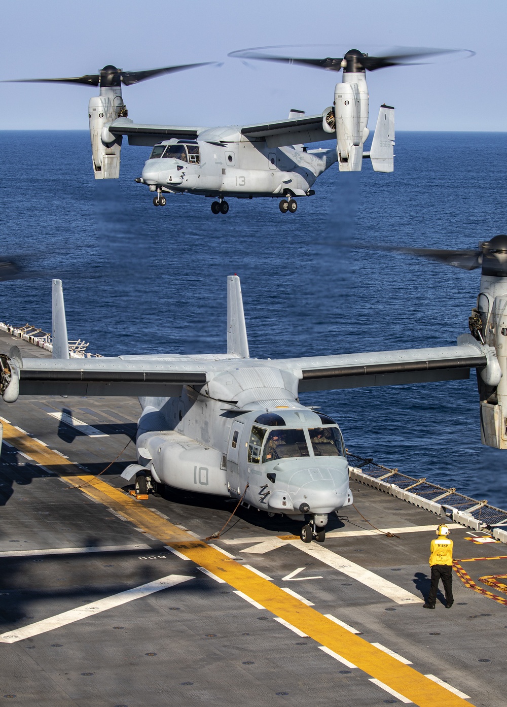 USS Wasp Operations at Sea