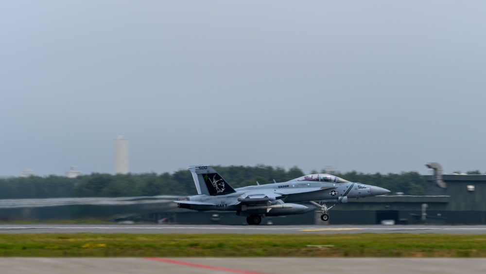 Growler takes-off