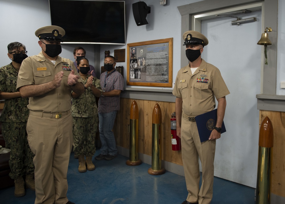 Senior Chiefs Frocked at Camp Lemonnier