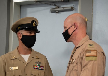 Senior Chiefs Frocked at Camp Lemonnier