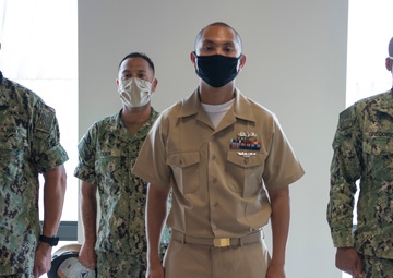Senior Chiefs Frocked at Camp Lemonnier