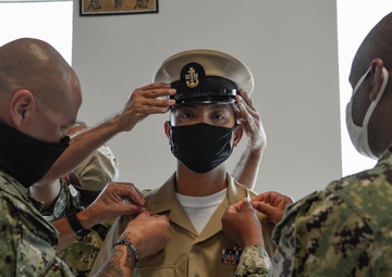 Senior Chief Frocking Ceremonies at Camp Lemonnier