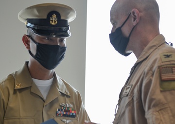 Senior Chief Frocking Ceremonies at Camp Lemonnier