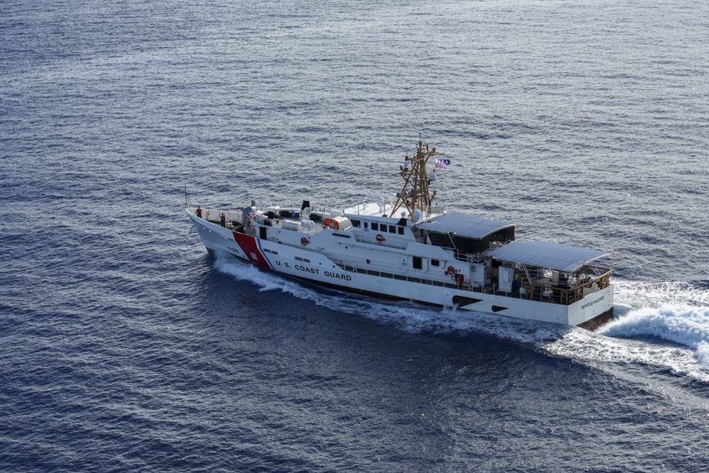 Coast Guard Cutter Myrtle Hazard (WPC 1139) Arrives at New Homeport in Guam
