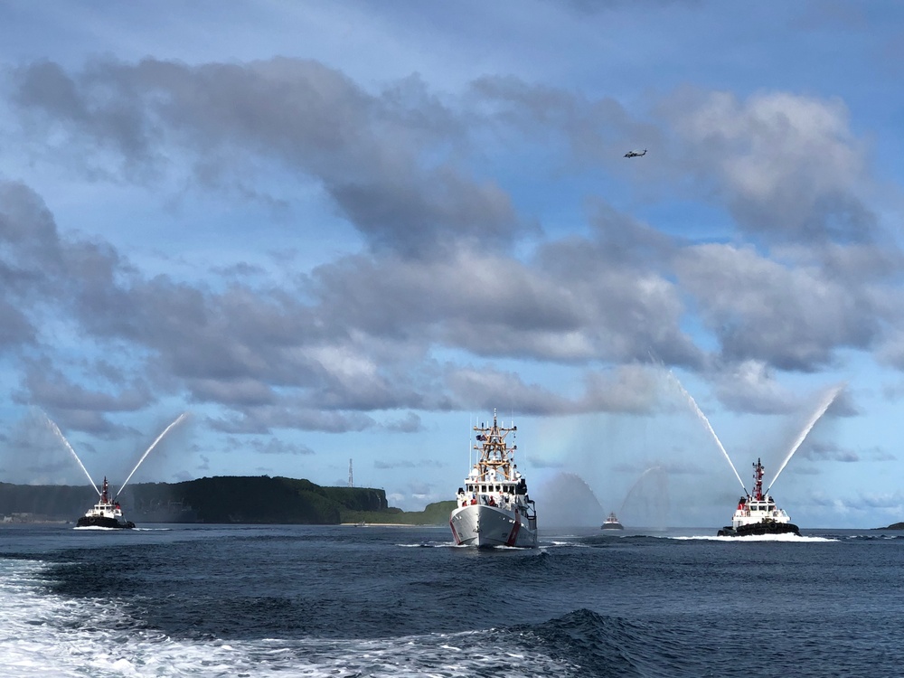 Guam's first Coast Guard Fast Response Cutter arrives Apra Harbor