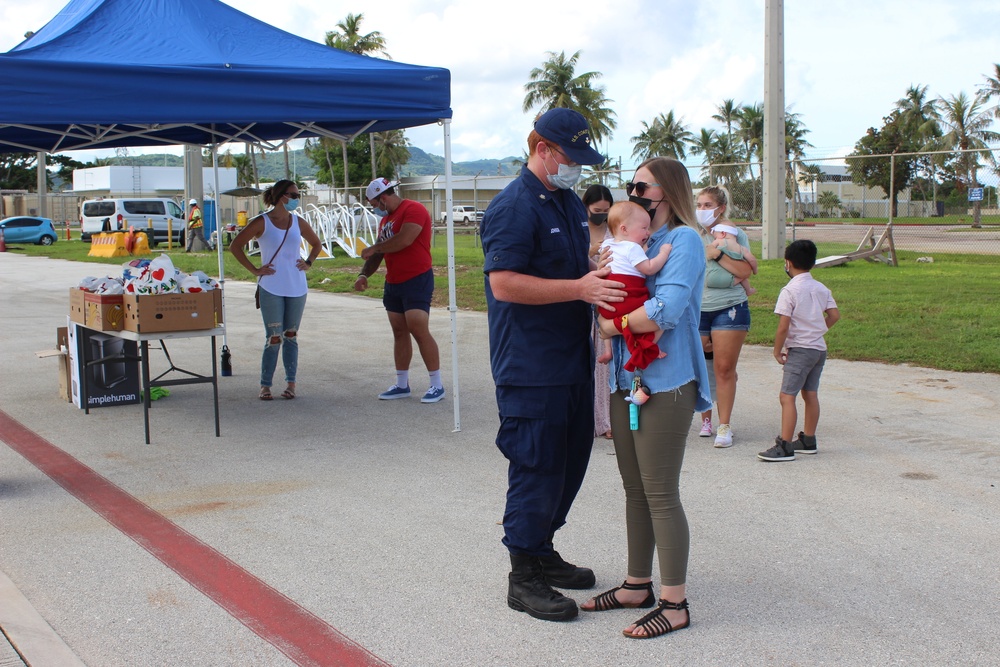 Guam’s First Coast Guard Fast Response Cutter arrives at Apra Harbor